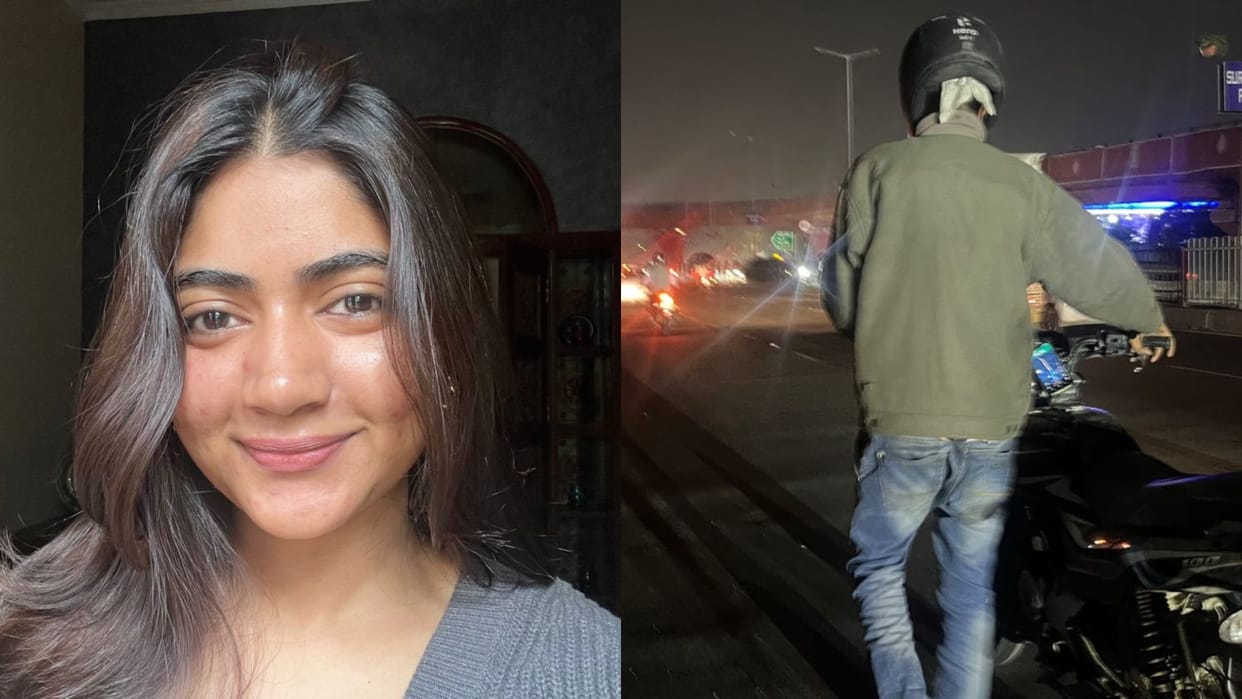Girl booked a ride ran out of petrol pump but the driver did not reduce the fare by a single rupee