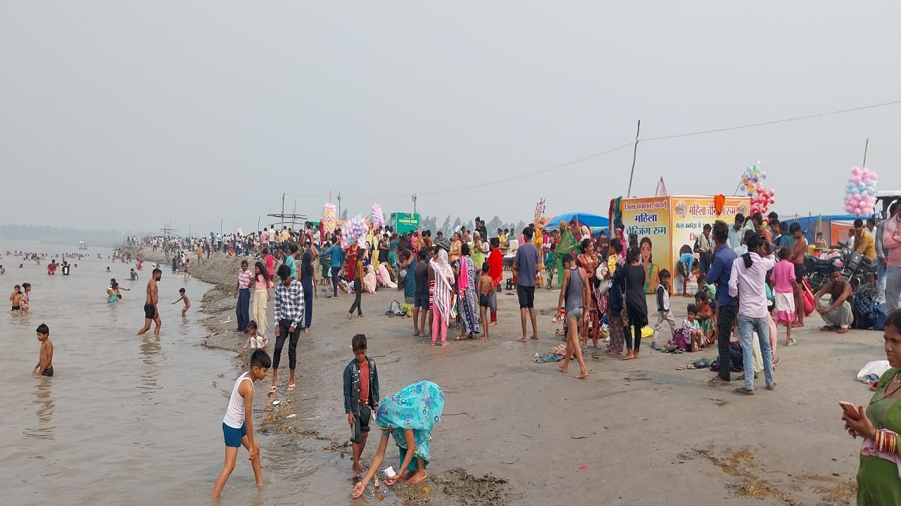 confluence of faith, culture and enthusiasm in kakoda Mela on the banks of the Ganga in Budaun