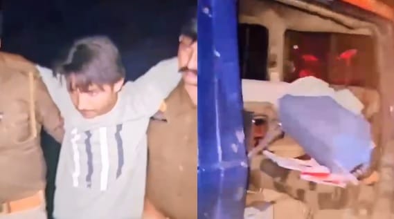 Unnao Police encounter with accused of bullion theft one shot in leg two arrested one accomplice absconding