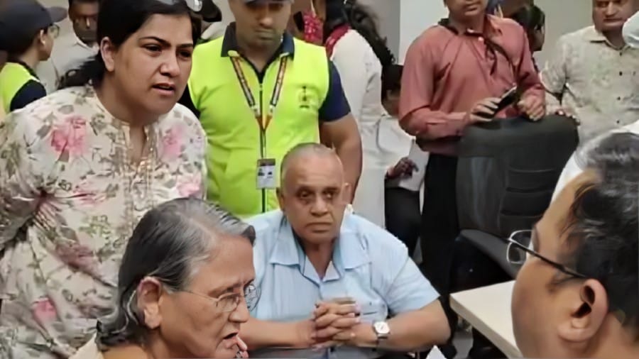 Indore News Former DAVV VC Narendra Dhakad accuses son of assault at Collector