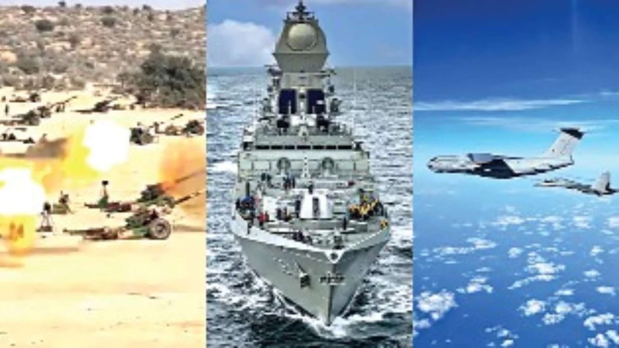Trishul Joint three armed forces on Pakistani border now the Bhairav-Ashni Battalion will showcase its valor