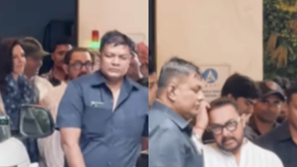 Aamir Khan And Girlfriend Gauri Spratt Were Spotted By Paparazzi