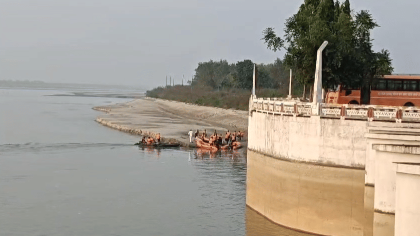 Bahraich: No success on the eighth day, teams continue to search the Kaudiyaala and Ghaghra rivers.