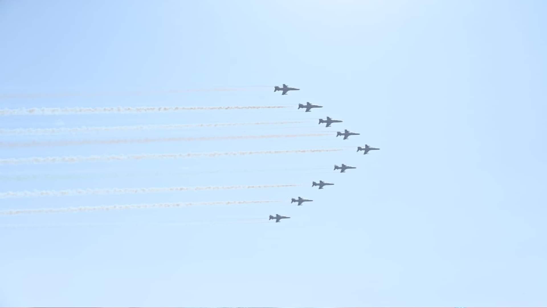 Indian air force suryakiran aerobatic show in new Raipur on Rajyotsav, Jai Johar echoed in the sky