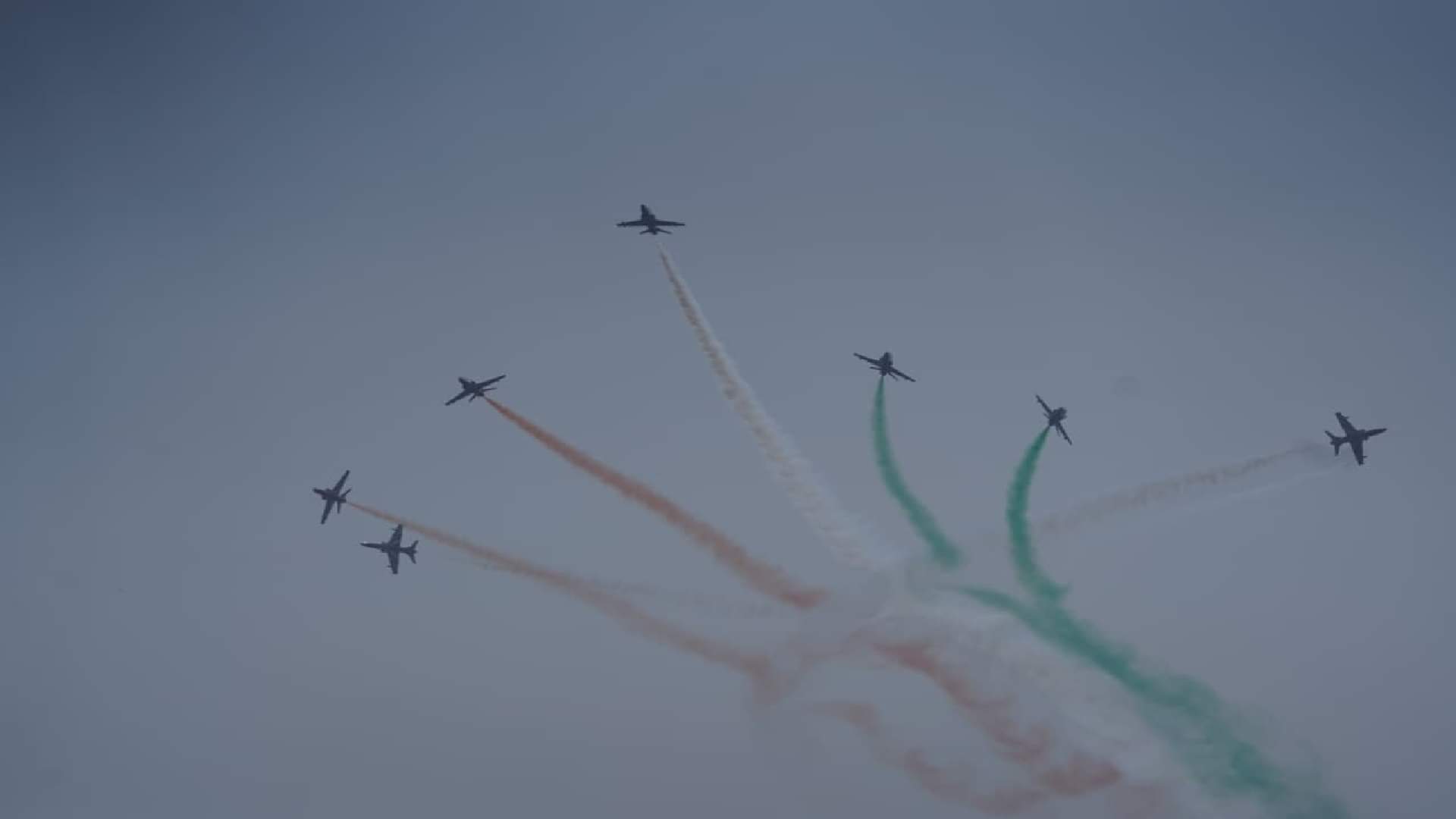 Indian air force suryakiran aerobatic show in new Raipur on Rajyotsav, Jai Johar echoed in the sky