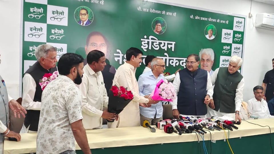 Sampat Singh joins INLD appointed national patron chandigarh