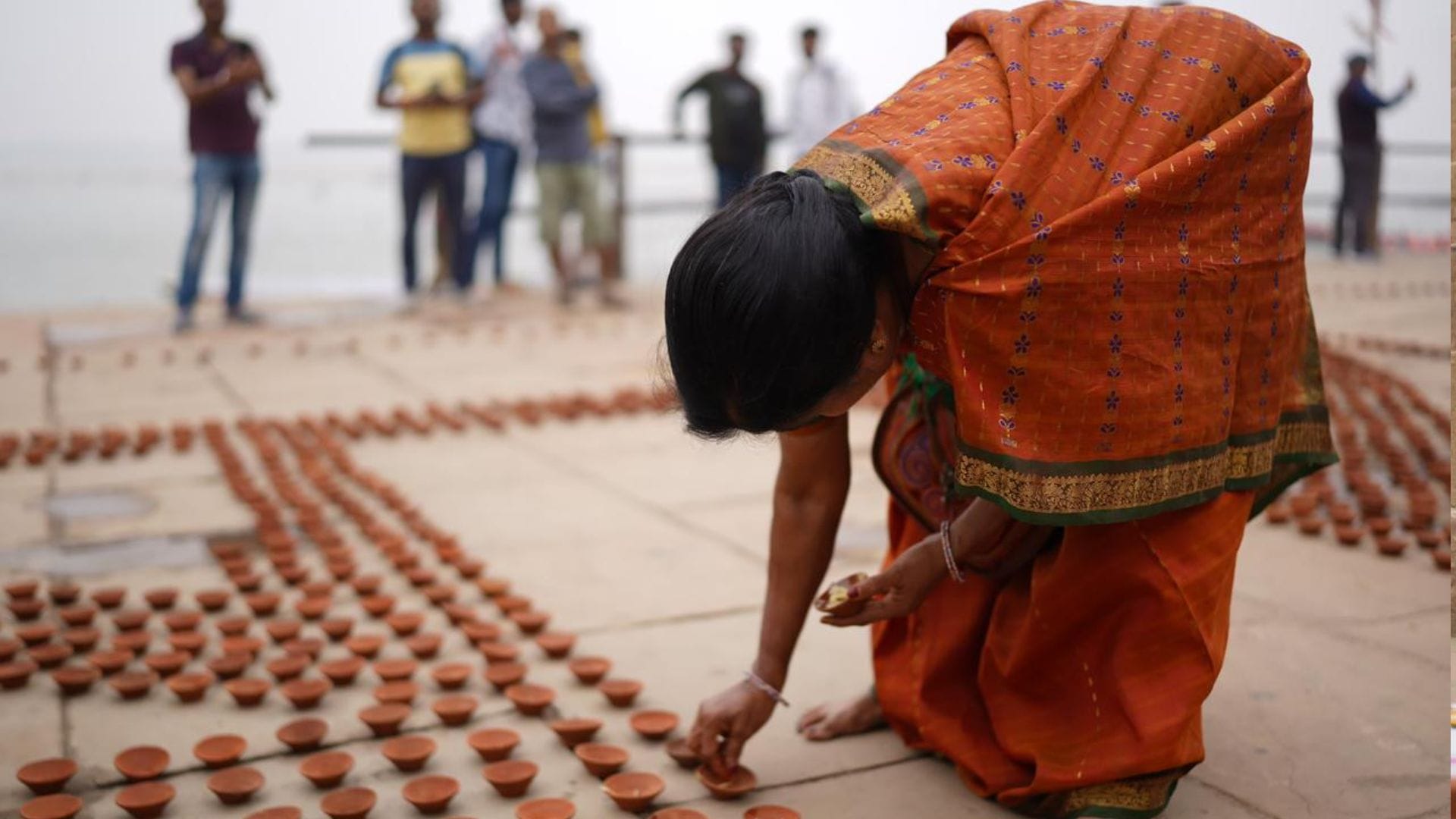 Dev Deepawali 2025 Varanasi See in pictures of grand celebration in Kashi with lamps and rangoli
