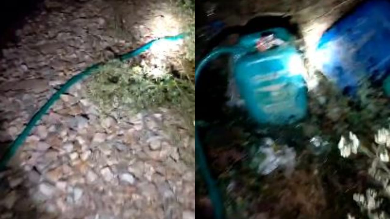 Hundreds Of Liters Of Diesel Stolen From Goods Train Engine Video Goes ...