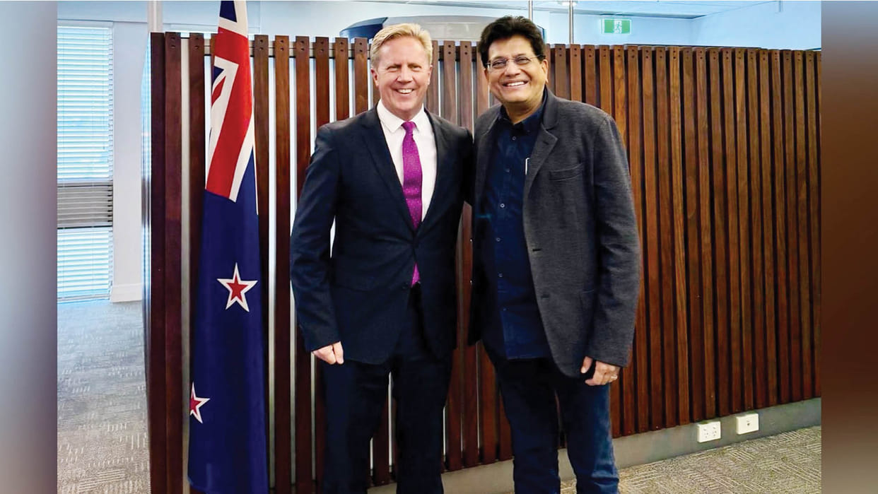 Piyush Goyal reached New Zealand to discuss FTA talks, said- will explore new opportunities for cooperation