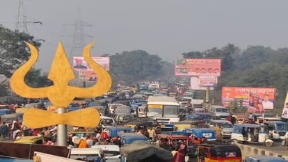 Chaubari fair resonated with Har Har Gange, devotees took a dip.Chaubari fair resonated with Har Har Gange