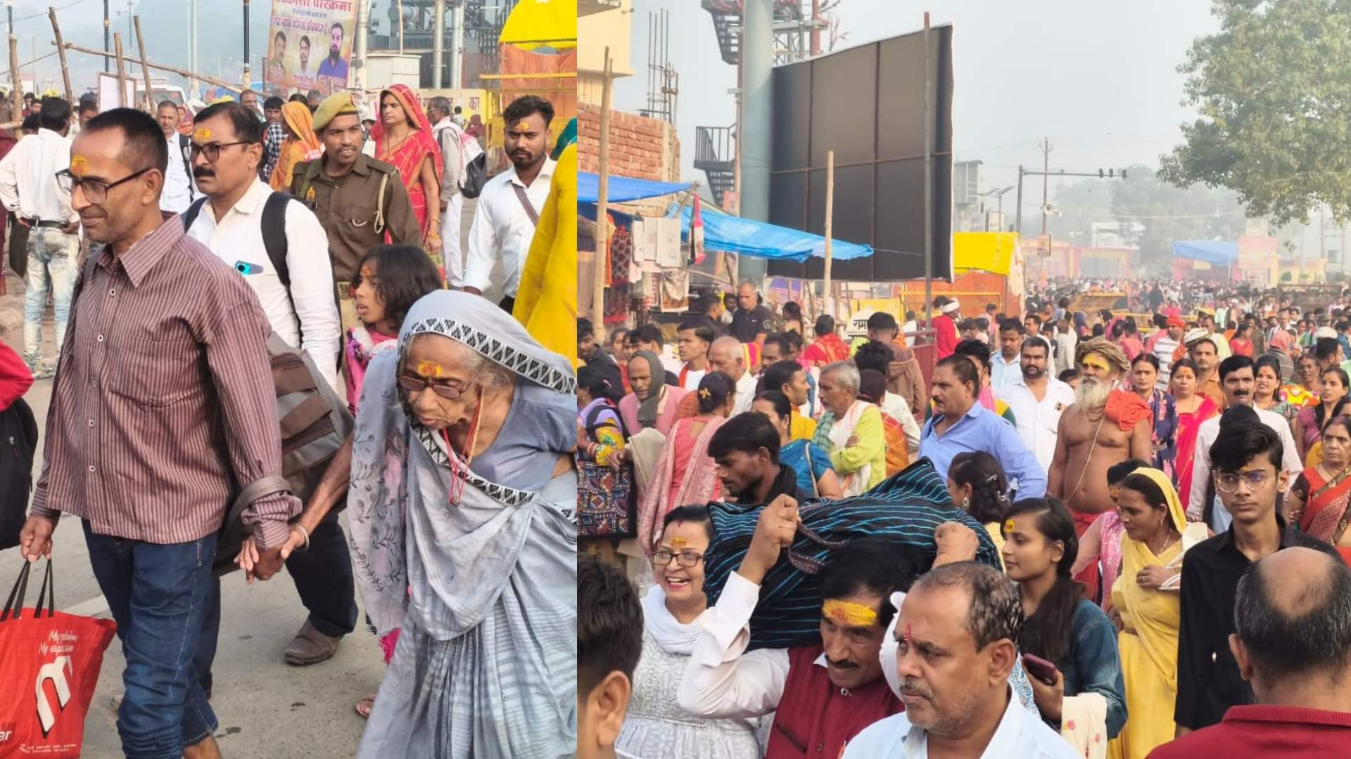 Kartik Purnima: Crowds of devotees gathered at the ghats on Kartik Purnima, devotees bathed and donated.