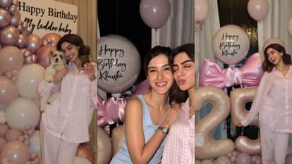 khushi kapoor birthday celebration shanaya kapoor friends make it special for her