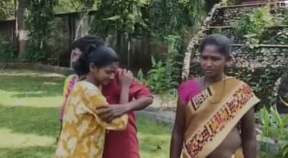 Three years later, Naxal Sunita surrendered to parents, tears with smile