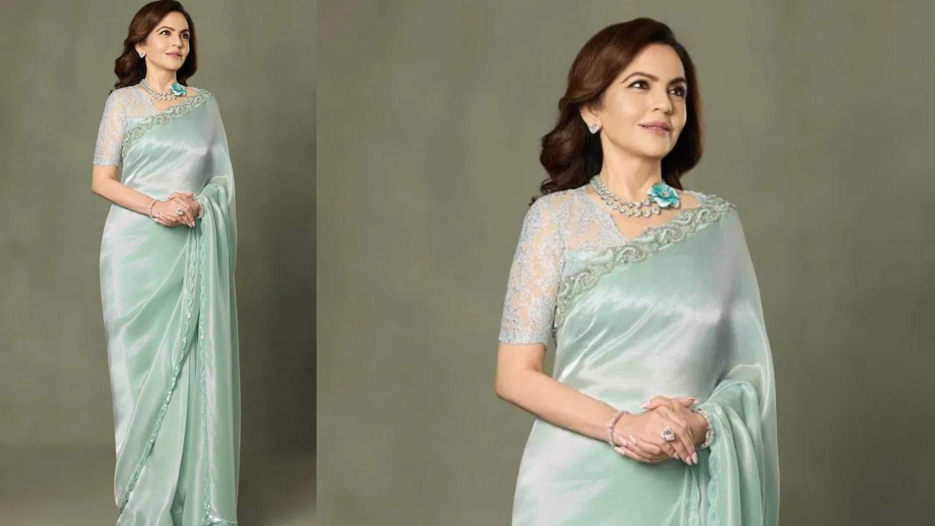 Trendy Saree Design Inspired By Nita Ambani Perfect For Wedding Season