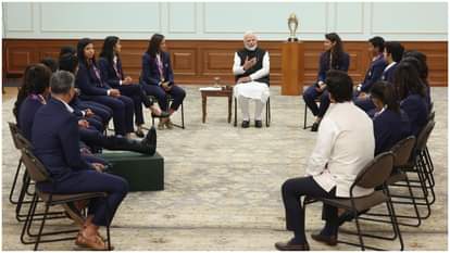 Deepti Reveals Secret of Success in Meet with PM Modi Amanjot’s Fumble Catch Also in Spotlight know