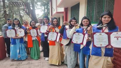 The convocation ceremony of Kumaon University was dedicated to daughters