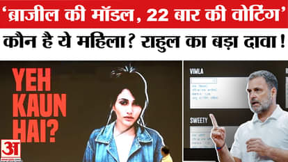 Brazilian model voted 22 times in Haryana elections, claims Rahul