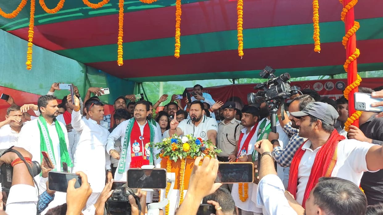 Bihar Election: Factories in Gujarat seats from Bihar this won work anymore Tejashwi Yadav attacks BJP