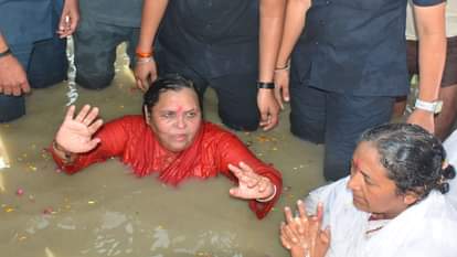 Uma Bharti hinted at starting a new political innings, saying - if she gets a ticket, she will contest the Lok