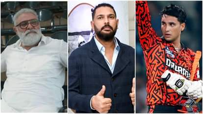 योगराज, युवराज और अभिषेक शर्मा