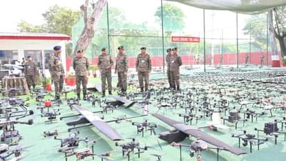 Indian Army Kharga Corps will now become more lethal with drone power Army Chief arrives at Western Command