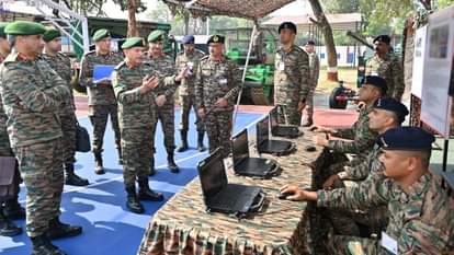 Indian Army Kharga Corps will now become more lethal with drone power Army Chief arrives at Western Command