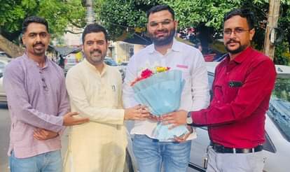 MP News: Yash Ghanghoria becomes the new state president of MP Youth Congress, Abhishek Parmar of Bhopal is at
