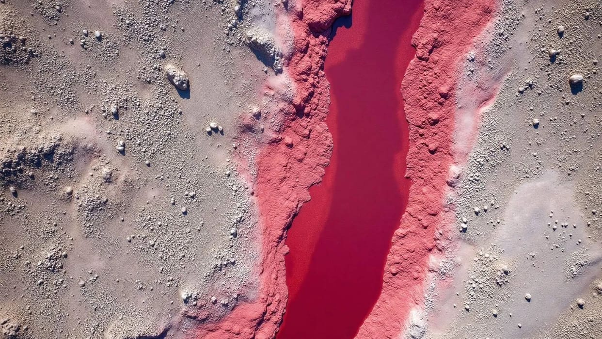 bihar khooniya river red water rohtas mystery