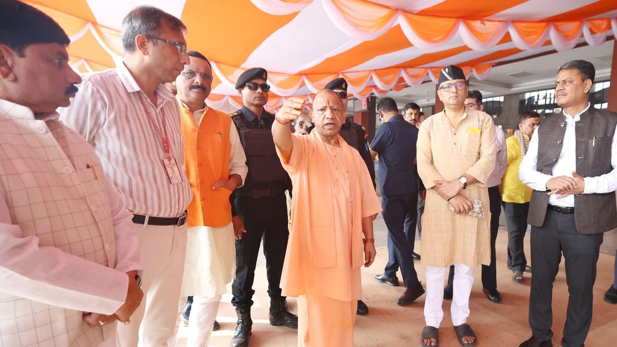 PM Modi in varanasi Three-tier security Grand rehearsal held SPG takes over venue