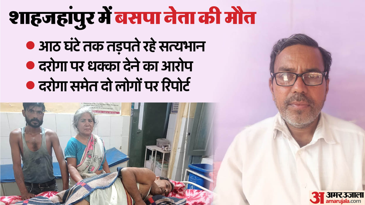 People made video of Satyabhan falling on the road alleges inspector pushed me from the roof in Shahjahanpur