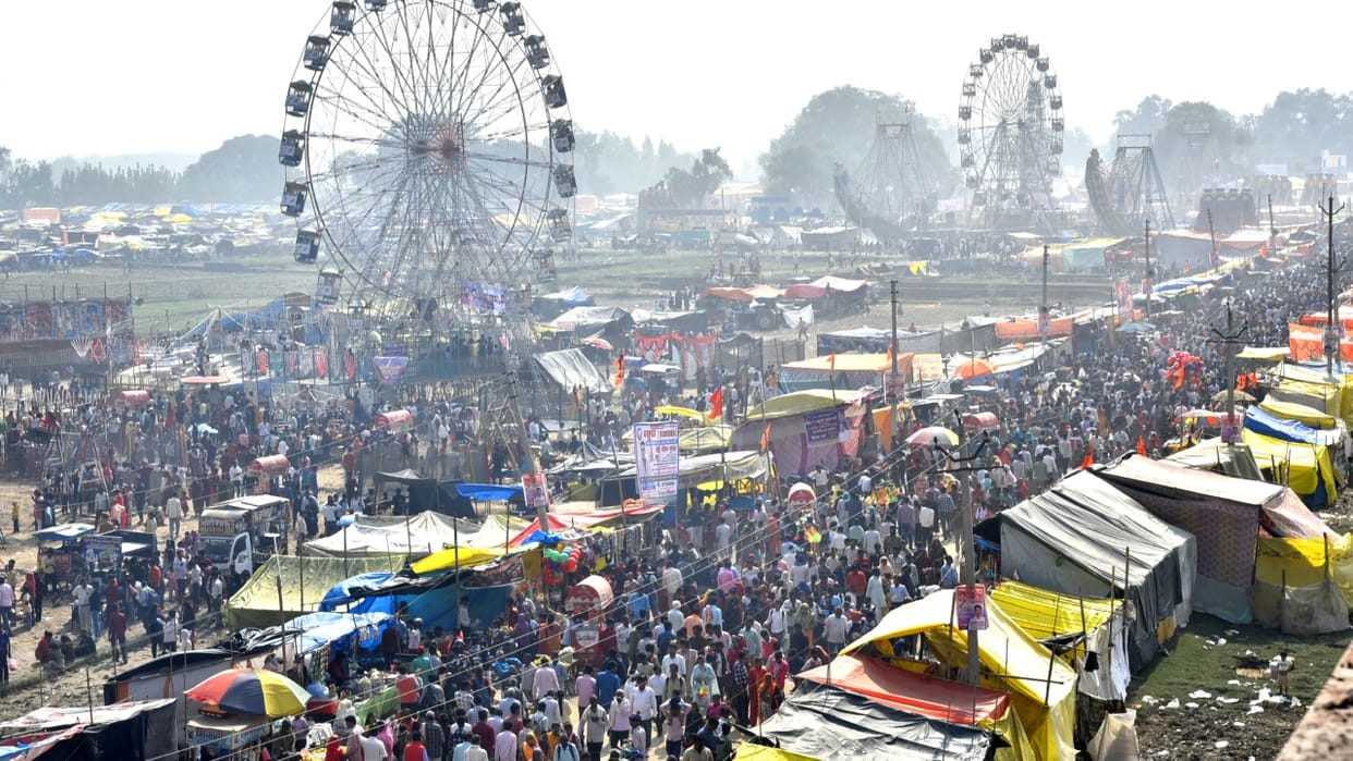 Shopkeepers cheered as the Chaubari fair saw good business in Bareilly