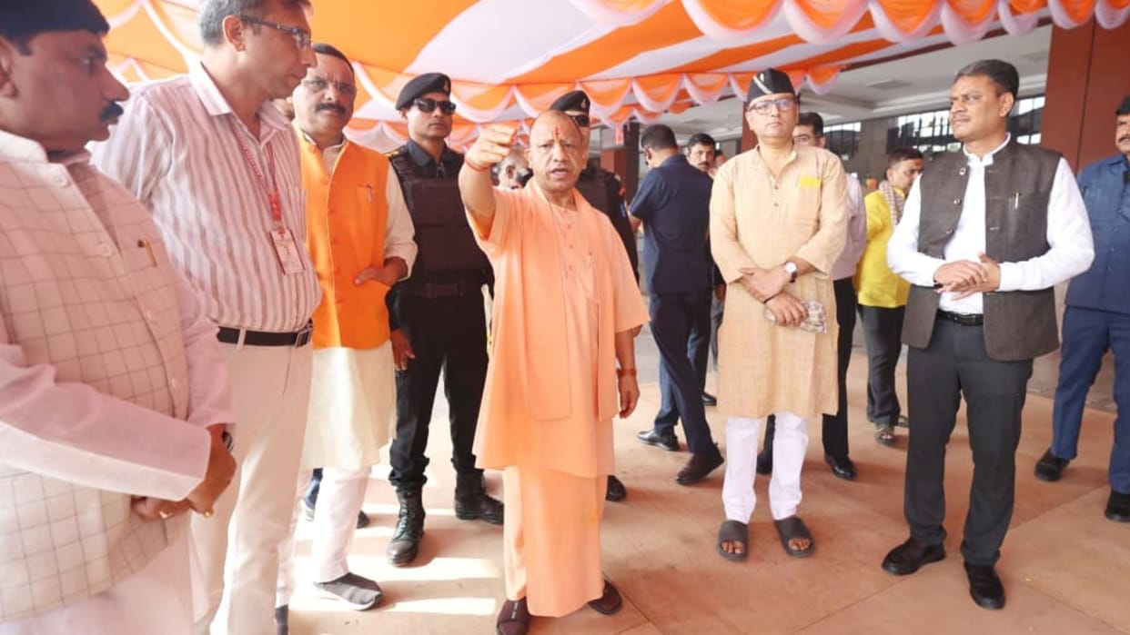 CM Yogi will arrive on two-day visit in varanasi discussions on development and law and order