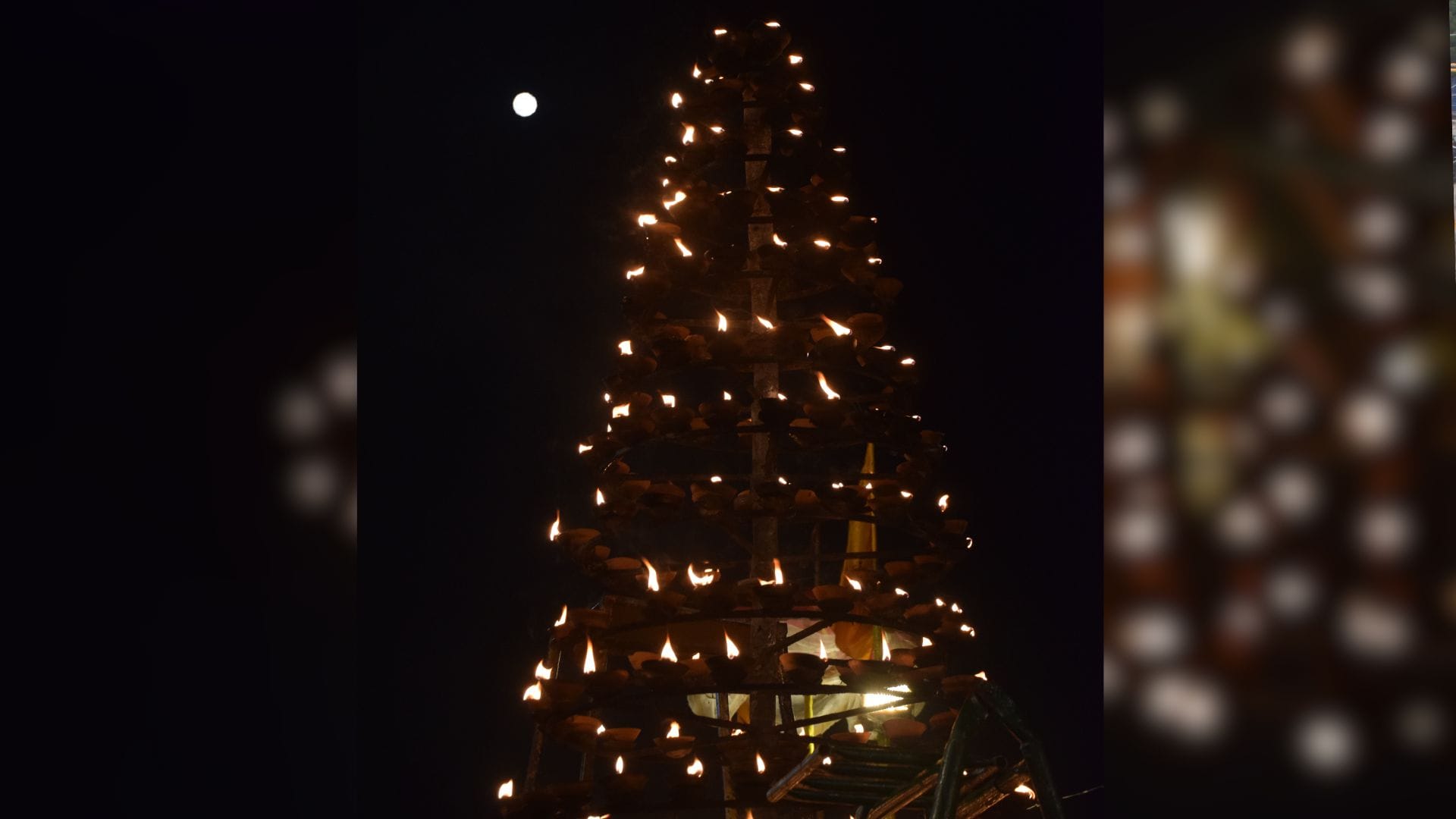 Dev Deepawai in Kashi shone like gold crescent-shaped coast bathed in light of countless lamps