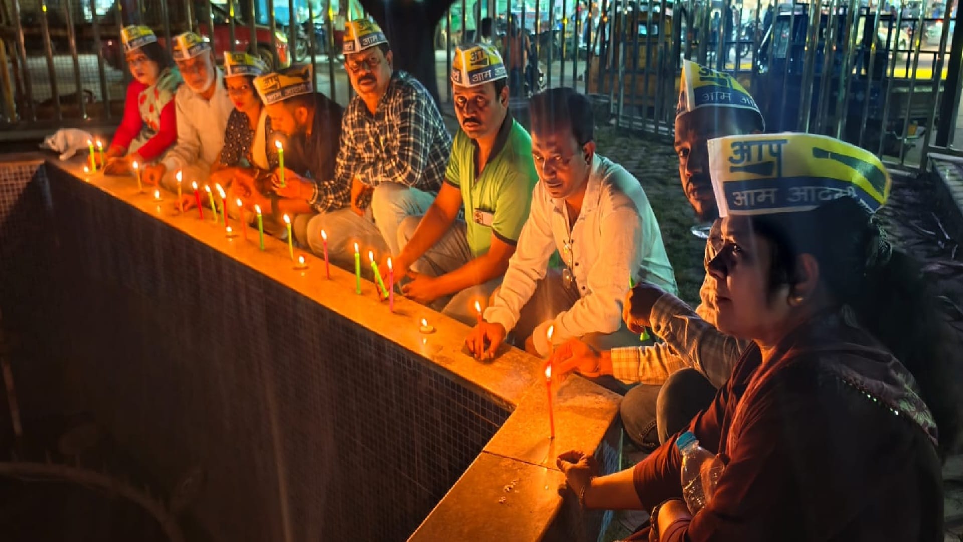 बिलासपुर रेल हादसे में मृतकों को आम आदमी पार्टी ने दी श्रद्धांजलि