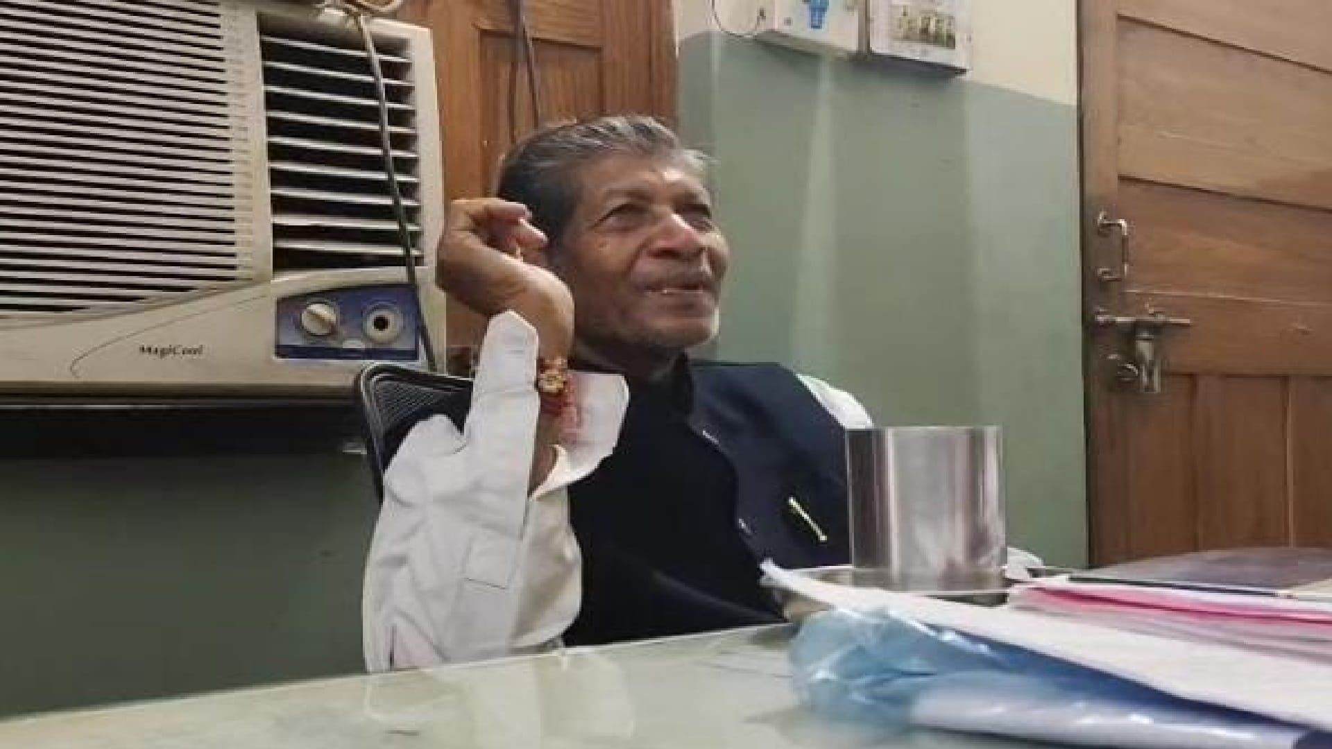 पूर्व गृहमंत्री और भाजपा के वरिष्ठ आदिवासी नेता ननकीराम कंवर