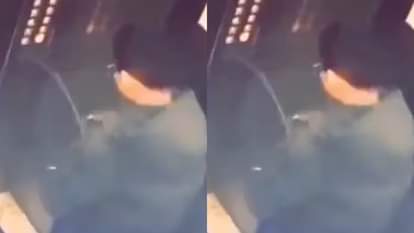 A boy was urinating on the switchboard inside the lift then something terrible happened Video goes Viral