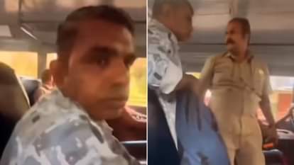 An elderly man was slapped so hard that he learned a lesson after attempting to molest a girl on a crowded bus