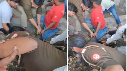 Pradeep Singh committed suicide after jumping into a drain hurt by actions of his female relative.