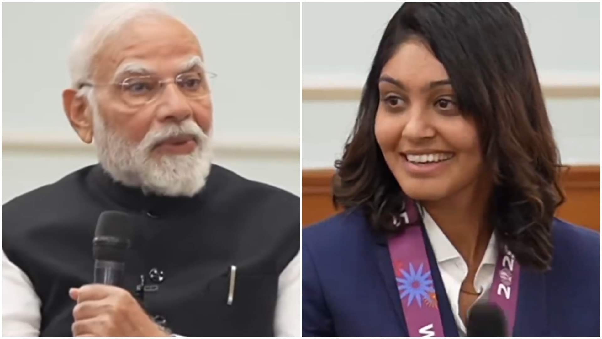 Harleen Deol Photos: Cricketer Who Asked PM Modi About Skincare Shares Adorable Pics With Trophy