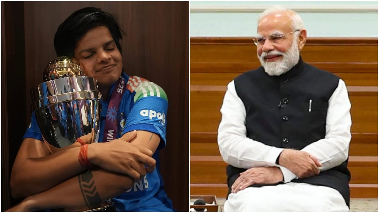 PM Modi Teases Shafali Verma ‘People Smile After Taking Catch, You Started Before!’ Her Witty Reply wins heart