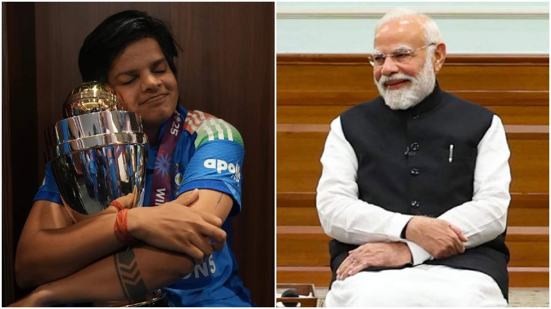 शेफाली से पीएम मोदी की बातचीत