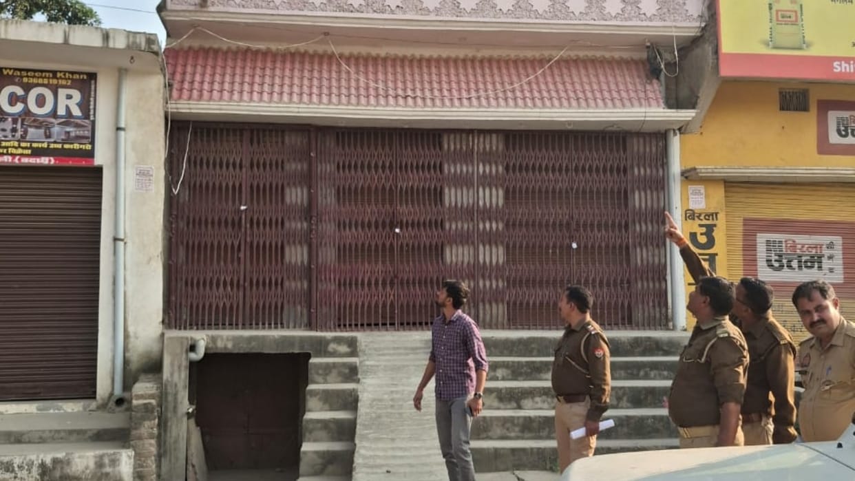 Police sealed the hotel after complaints of wrongdoing in Budaun