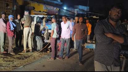 A high-speed tractor-trolley rams into a tin shed killing a couple and seriously injuring their granddaughter