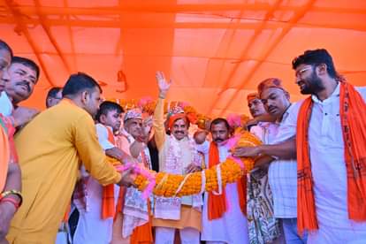 सीएम डॉ. मोहन यादव ने बिहार में जनसभा को संबोधित किया