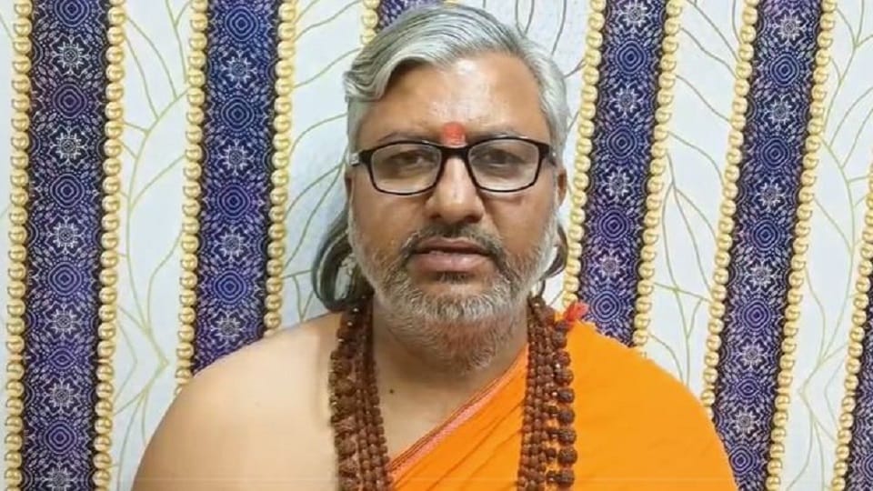 Shankaracharya Avimukteshwarananda Saraswati disciple demanded farmer nation in mathura