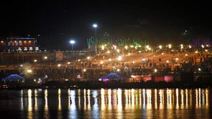 Dev Deepawali: A dip of faith in the morning at the confluence, and the rainbow hues of lamps seen on the ghat