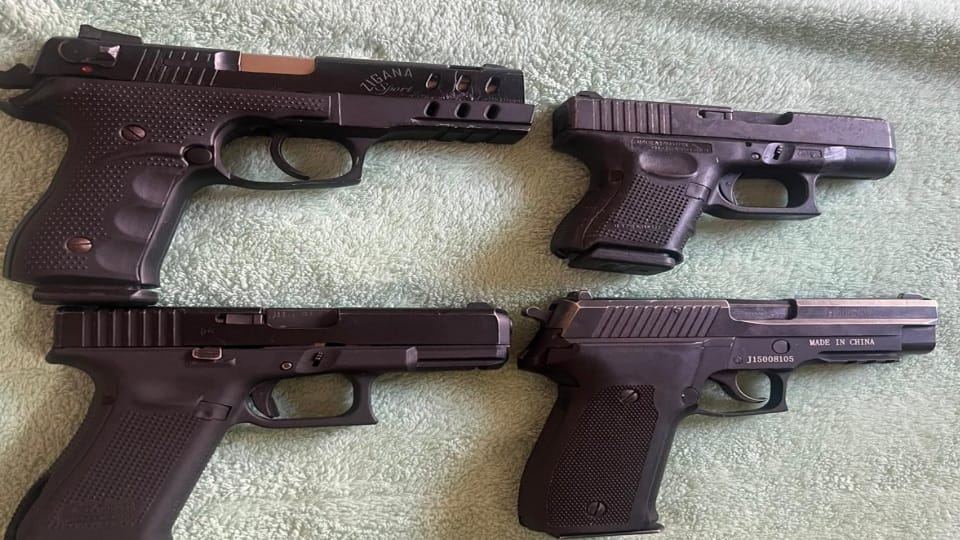 Two members of Jaggu Bhagwanpuria gang arrested in Hoshiarpur four pistols recovered