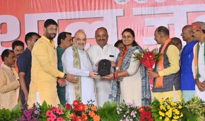 Bihar Election: Amit Shah attacks RJD and Congress, NDA in Jamui election rally