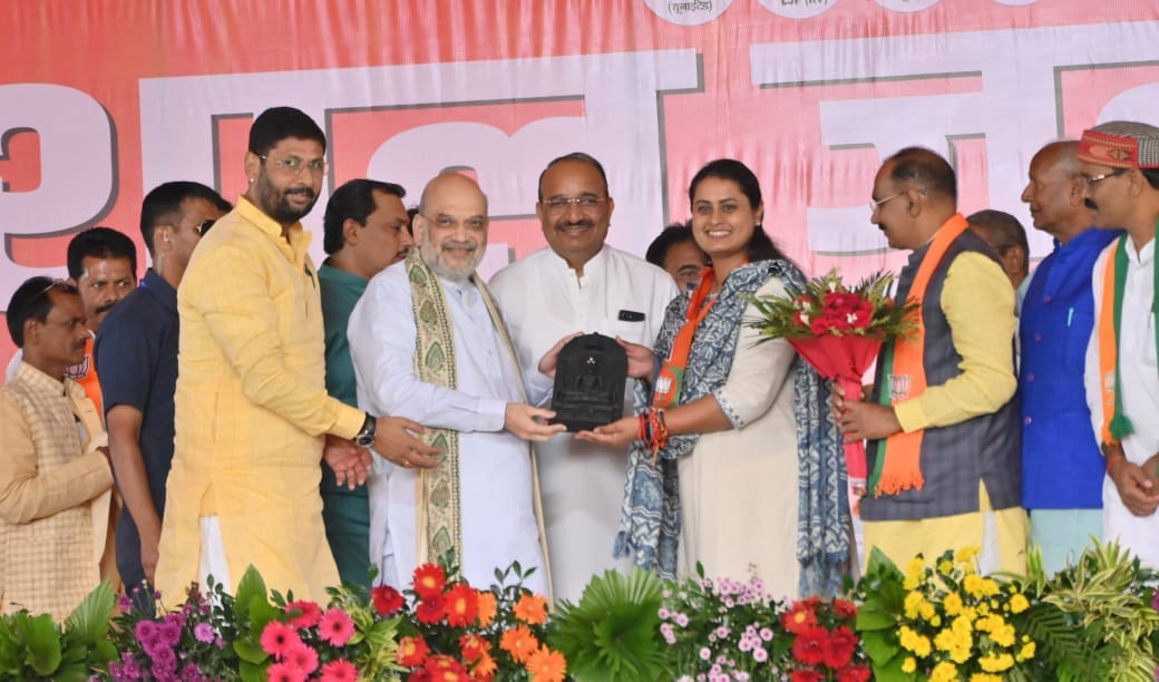 Bihar Election: Amit Shah attacks RJD and Congress, NDA in Jamui election rally