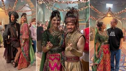 Pooja Batra shares Russian movie The Magic Lamp glimpse from the set